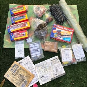 Model Train Set with Accessories